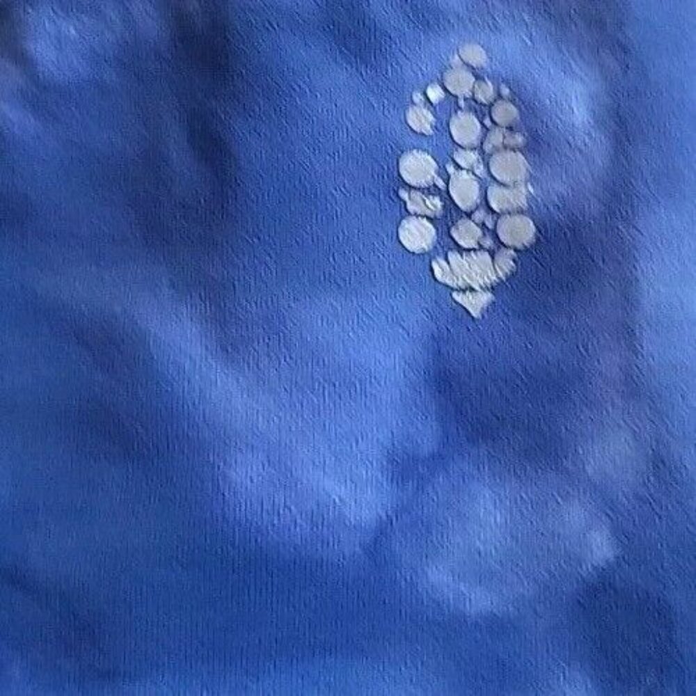 Free People Tie Dye Cropped Leggings Blue,‎ With Cut-outs Size Small - Picture 2 of 9